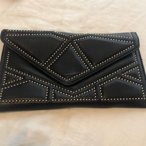 Lulu’s black clutch